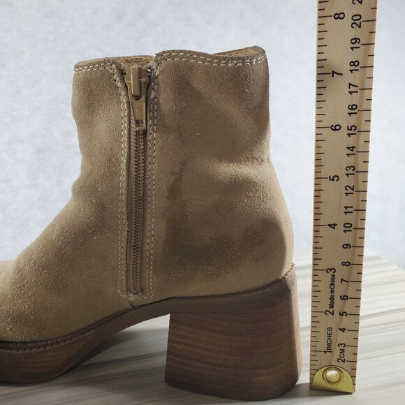 7 VTG Y2K Skechers Somethin Else Block Heel Chunky Square Toe Ankle Boots - Picture 12 of 14